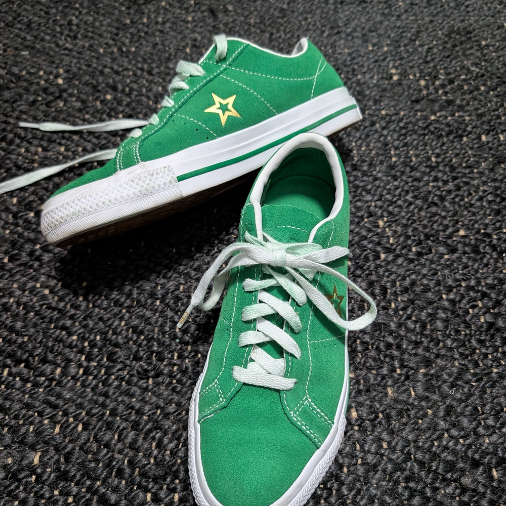 Converse Green Star Sneakers